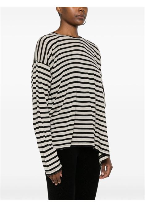 Black and blue striped T-shirt Junya watanabe - women JUNYA WATANABE | JNT0211